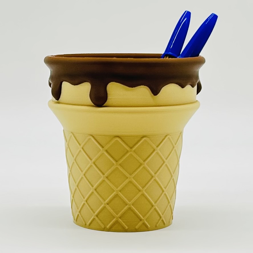 Portalápices helado